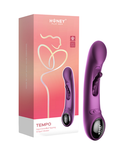 Vibrador Tapping G-Spot con App Tempo Purple