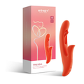 Vibrador Tapping Three-in-One con App Tressa Orange - Honey Play Box | La Juguetería de Adultos