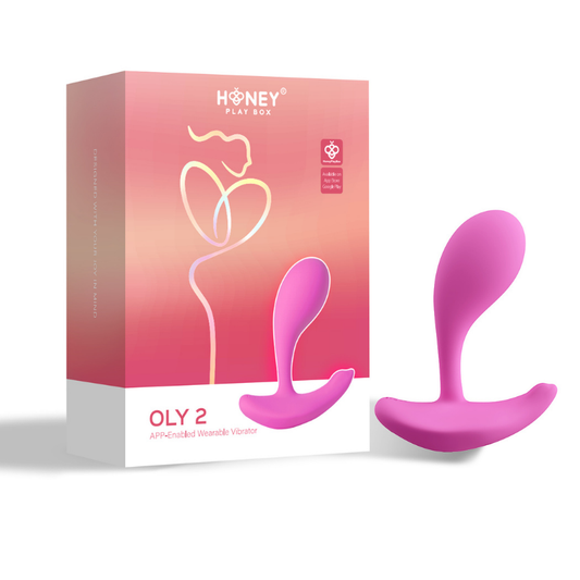 Vibrador Portátil Oly 2 Pale Pink con App