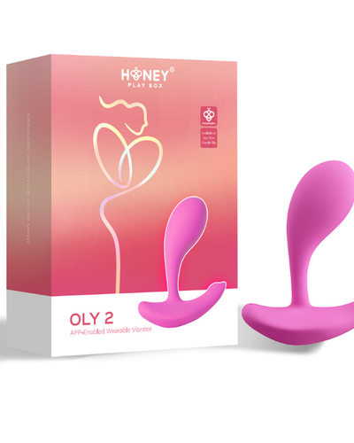 Vibrador Portátil Oly 2 Pale Pink con App