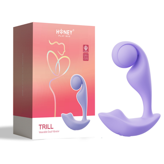 Vibrador Dual Wearable Trill Purple