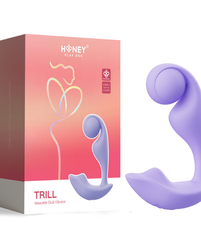 Vibrador Dual Wearable Trill Purple