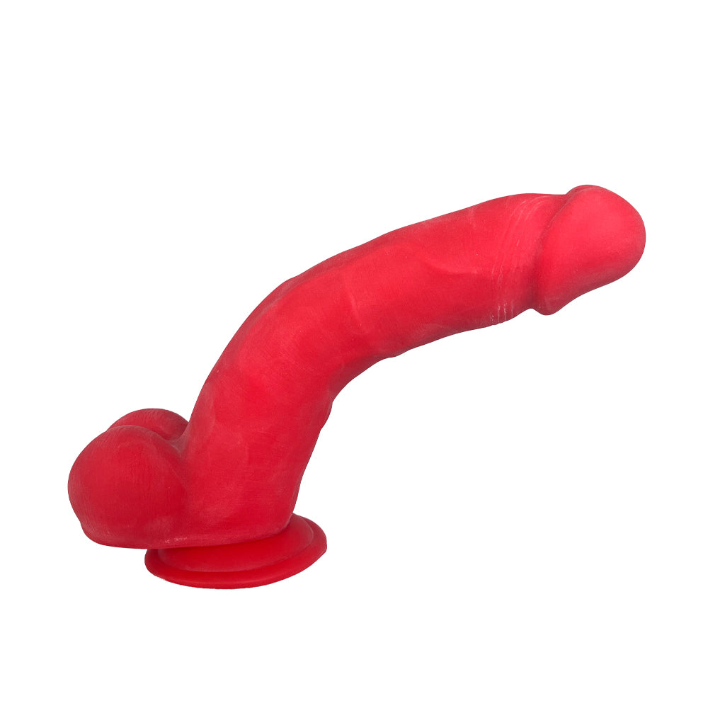 Ken6 red realistic dildo