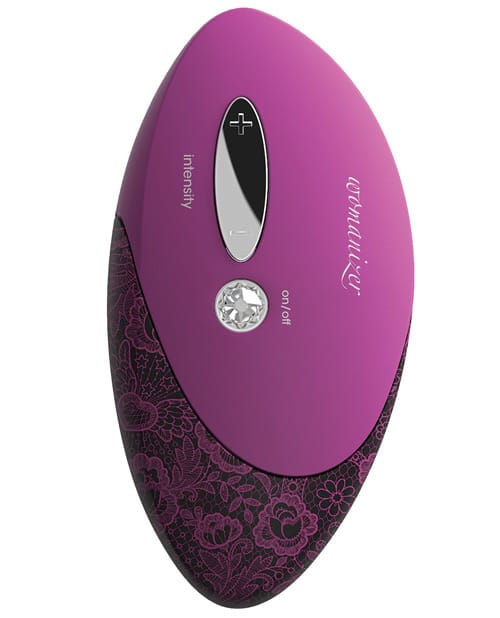 Womanizer Pro W500 Magenta Lace Print – Succionador Clitorial con Swarovski