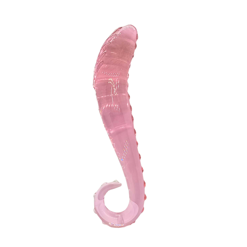 Plug de Cristal Tentáculo Rosa - SToys Novelties - Imagen 2 | La Juguetería de Adultos