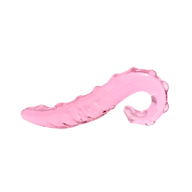 Plug de Cristal Tentáculo Rosa - SToys Novelties | La Juguetería de Adultos