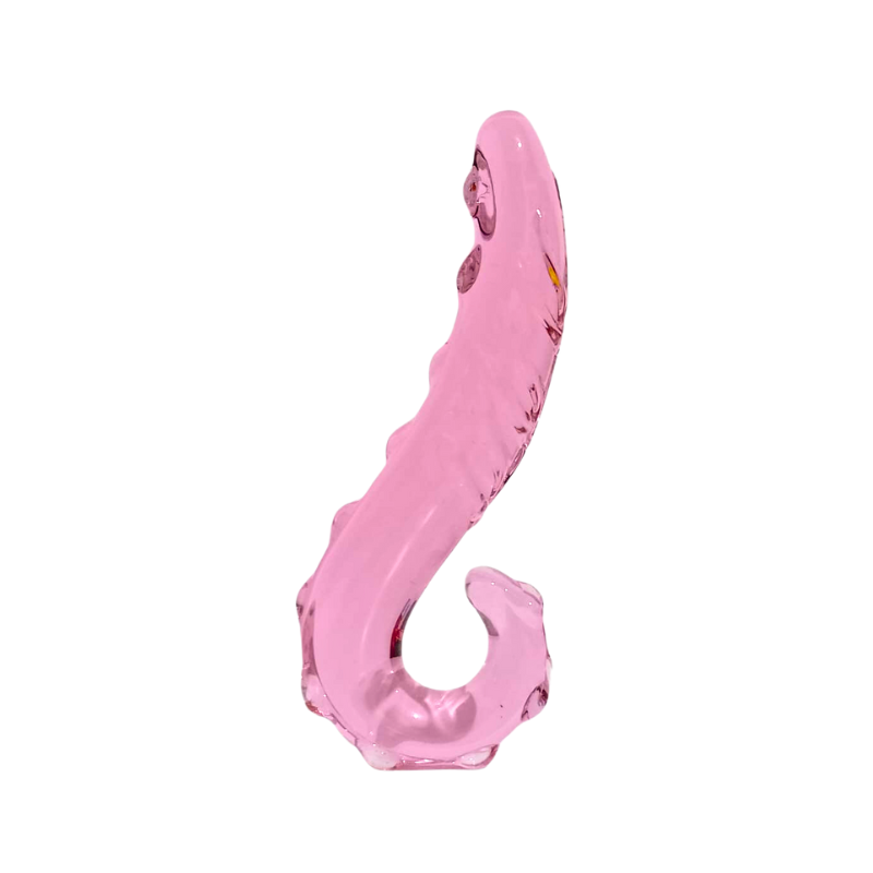 Plug de Cristal Tentáculo Rosa - SToys Novelties - Imagen 2 | La Juguetería de Adultos