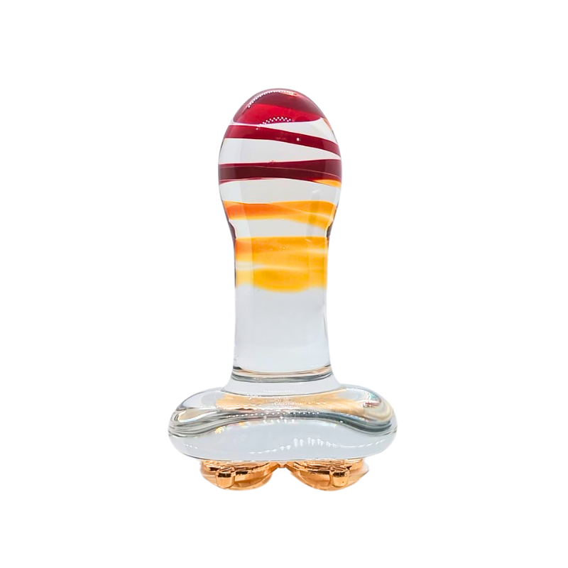 Plug Anal de Cristal con Mariposa - SToys Novelties | La Juguetería de Adultos