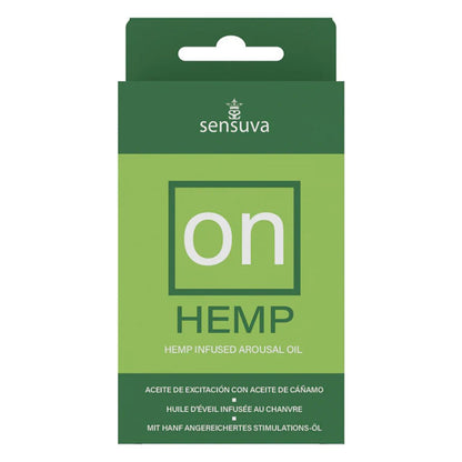 Aceite estimulante Sensuva On Hemp 5 ml