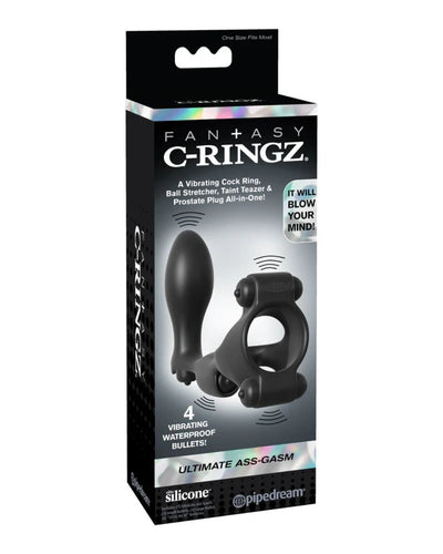Anillo para pene con vibrador de próstata Ultimate Ass-Gam
