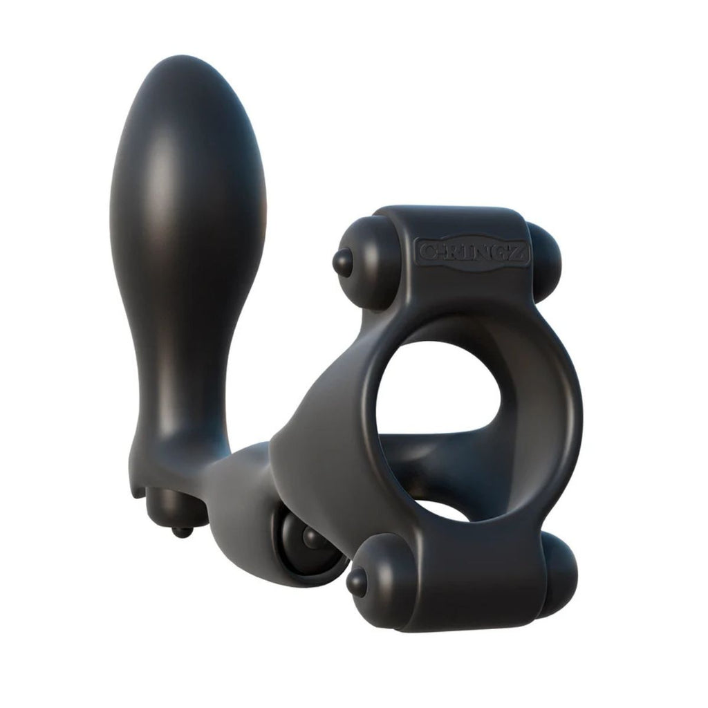 Anillo para pene con vibrador de próstata Ultimate Ass-Gam - Pipedream - Imagen 2 | La Juguetería de Adultos