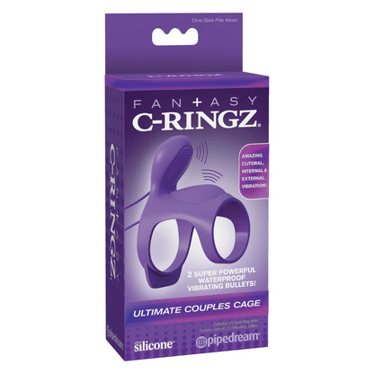 Anillo vibrador para parejas Ultimate Couples Cage