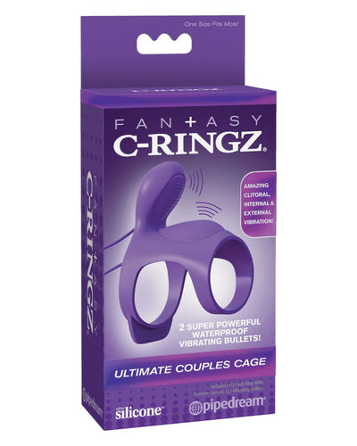 Anillo vibrador para parejas Ultimate Couples Cage