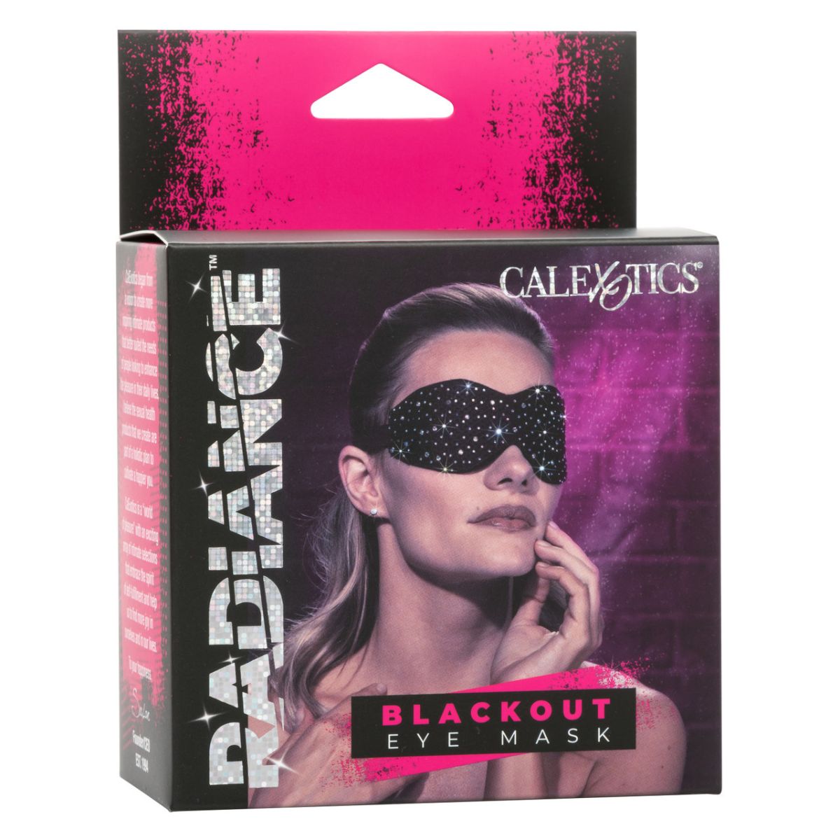 Antifaz Radiance Blackout Eye Mask - CalExotics - Imagen 6 | La Juguetería de Adultos