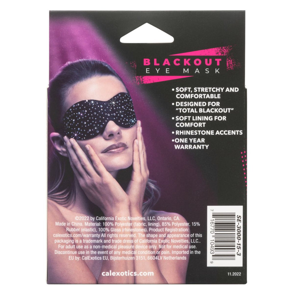 Antifaz Radiance Blackout Eye Mask - CalExotics - Imagen 7 | La Juguetería de Adultos