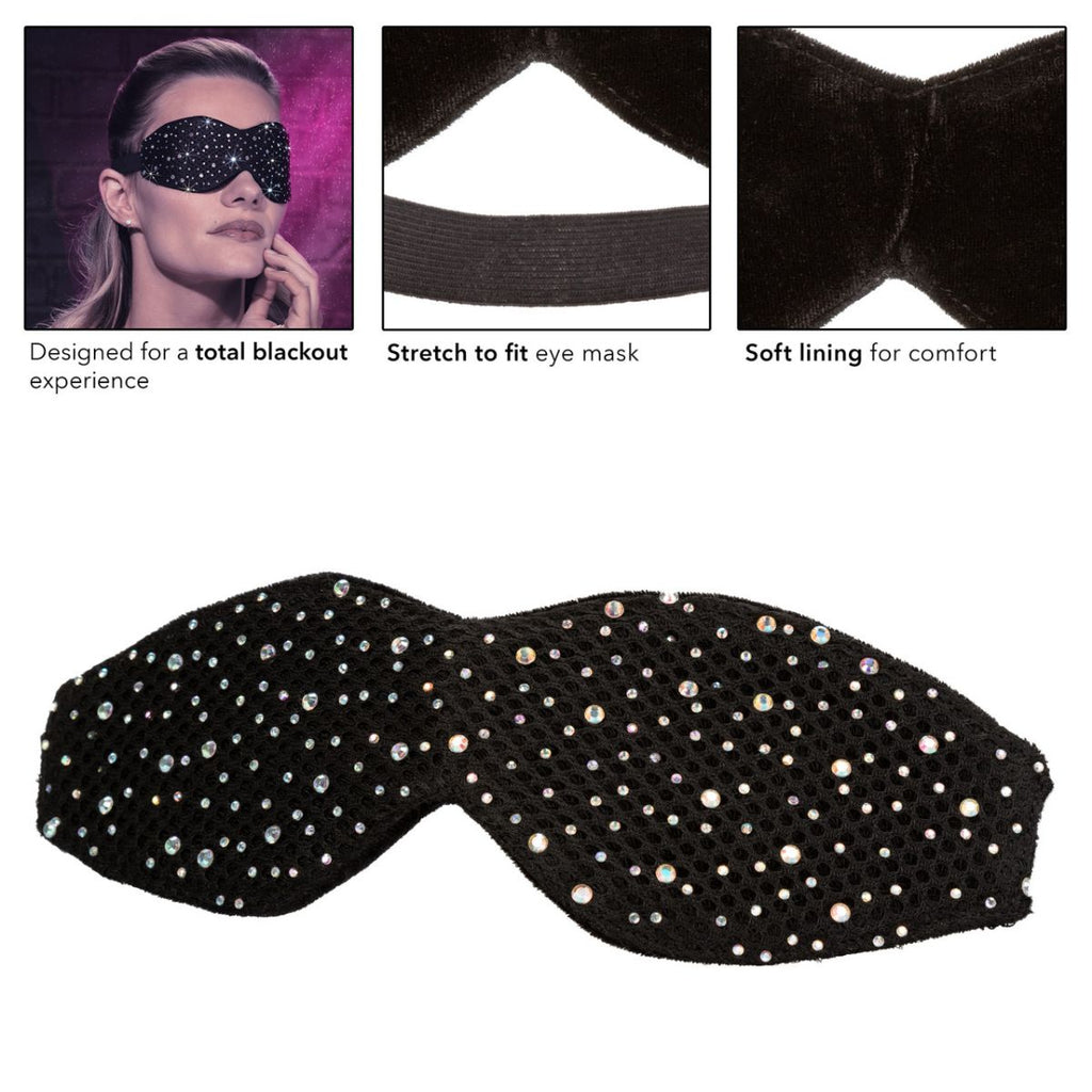 Antifaz Radiance Blackout Eye Mask - CalExotics - Imagen 3 | La Juguetería de Adultos
