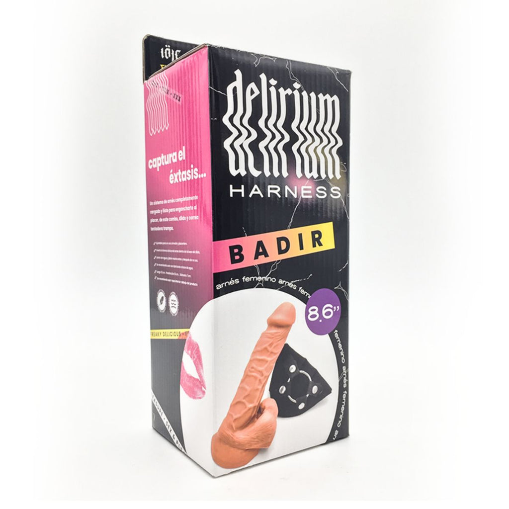 Arnés Delirum Badir con dildo 22 cm - Imagen 2 | La Juguetería de Adultos