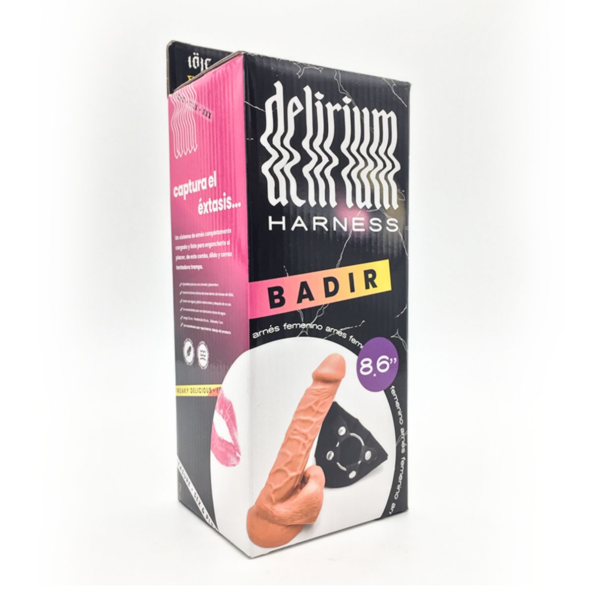 Arnés Delirum Badir con dildo 22 cm - Imagen 2 | La Juguetería de Adultos