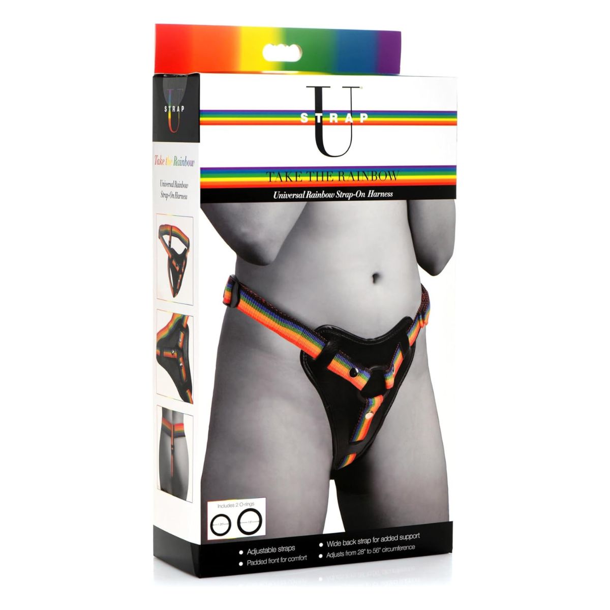 Arnés para dildo U-Strap Take Rainbow - Imagen 6 | La Juguetería de Adultos