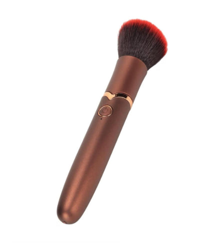 Bala vibradora discreta en forma de brocha golden rose Beauty Vibes