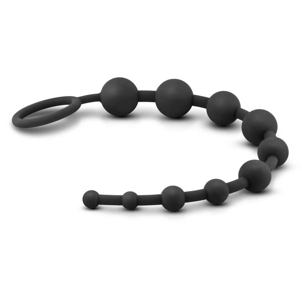 Bolas Anales Grandes Anal Adventures Platinum – Negro - Blush - Imagen 4 | La Juguetería de Adultos