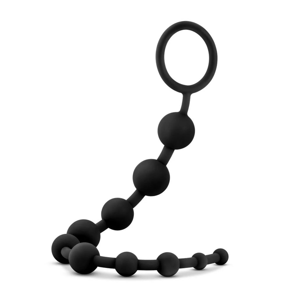 Bolas Anales Grandes Anal Adventures Platinum – Negro - Blush - Imagen 2 | La Juguetería de Adultos
