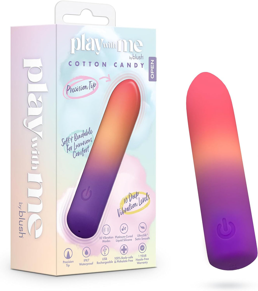 Vibrador Discreto Cotton Candy - Play With Me by Blush