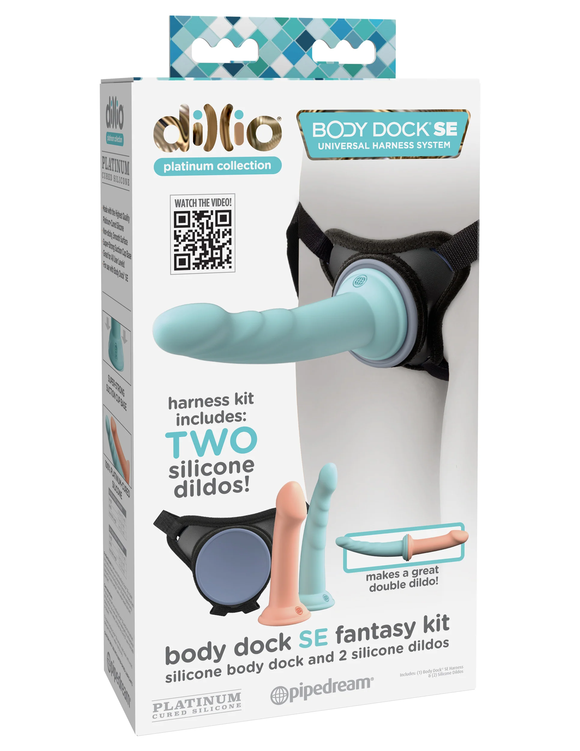 Kit de arnés con dos dildos - consoladores
