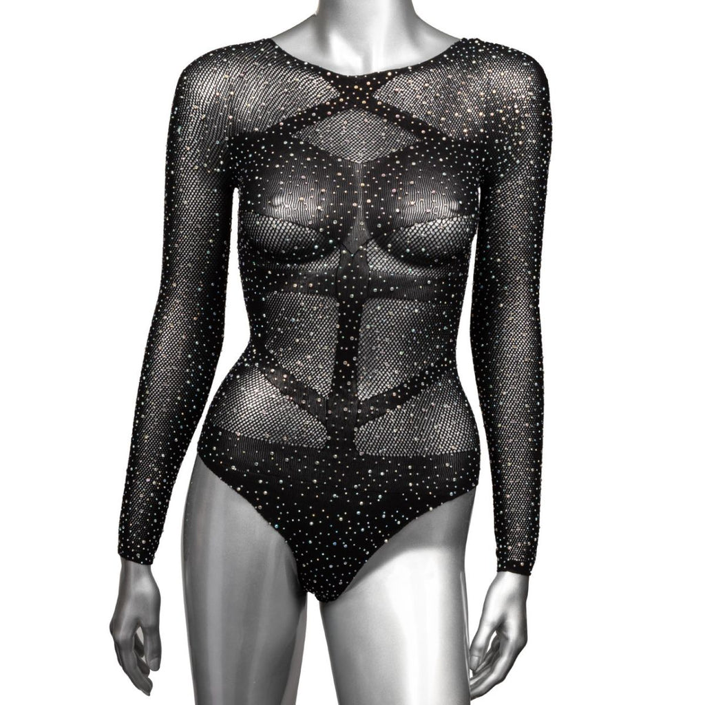 Body transparente manga larga Radiance - CalExotics - Imagen 3 | La Juguetería de Adultos