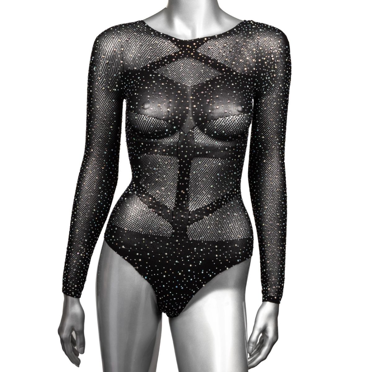 Body transparente manga larga Radiance - CalExotics - Imagen 3 | La Juguetería de Adultos