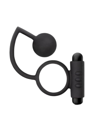 Bola anal con anillo vibrador Anal Adventures