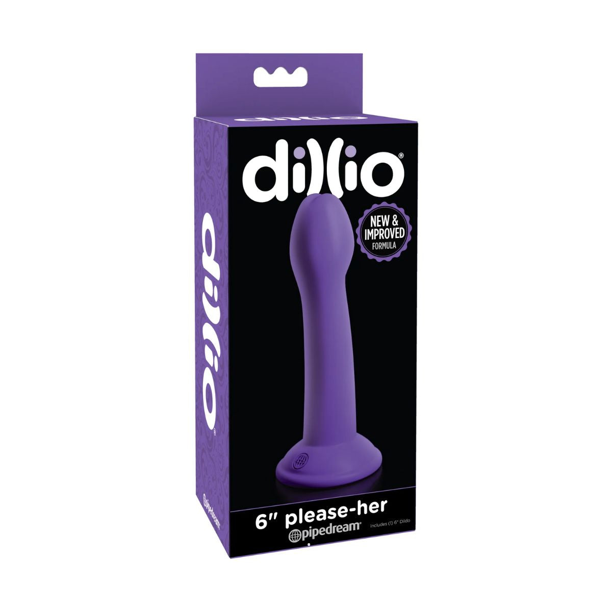 Consolador Please-Her Dillio Purple 15 cm - Pipedream | La Juguetería de Adultos