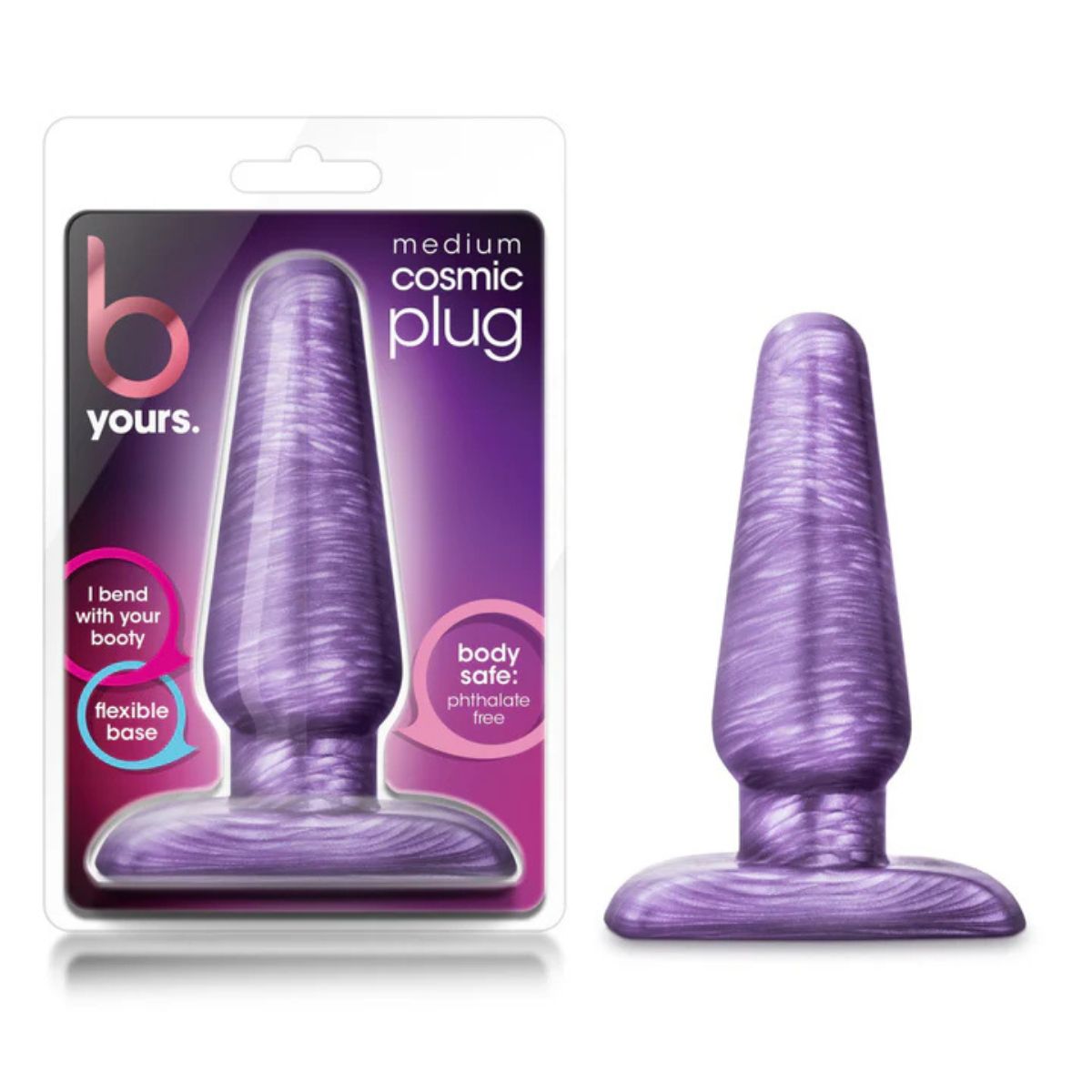 Cosmic plug B Yours mediano - Blush - Imagen 4 | La Juguetería de Adultos