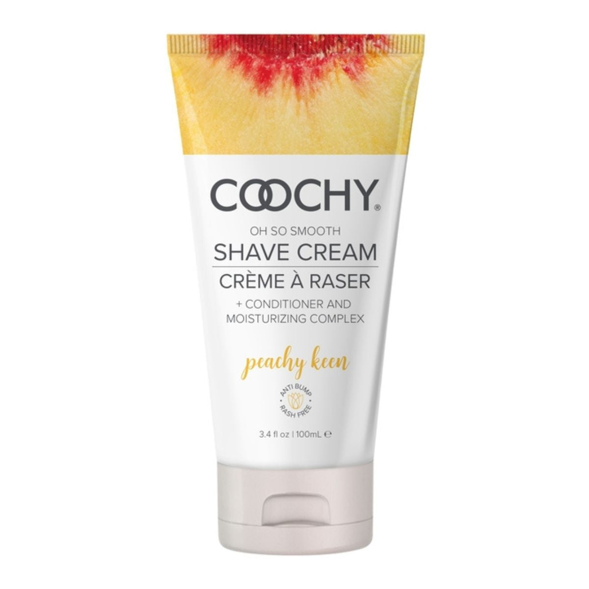 Crema para afeitar zonas sensibles Oh So Smooth Coochy 100 ml | La Juguetería de Adultos