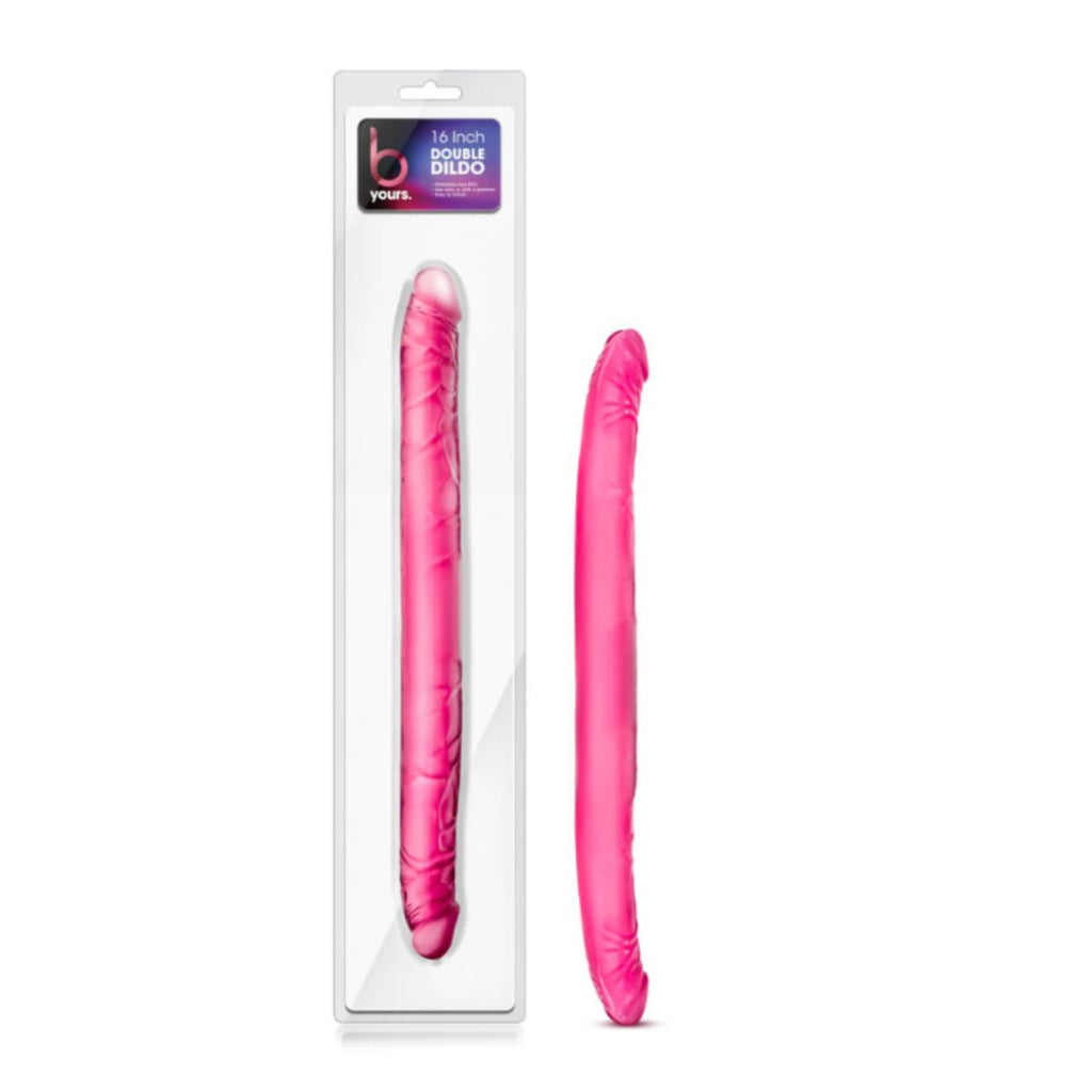 Dildo doble B Yours 40 cm. - Blush - Imagen 4 | La Juguetería de Adultos