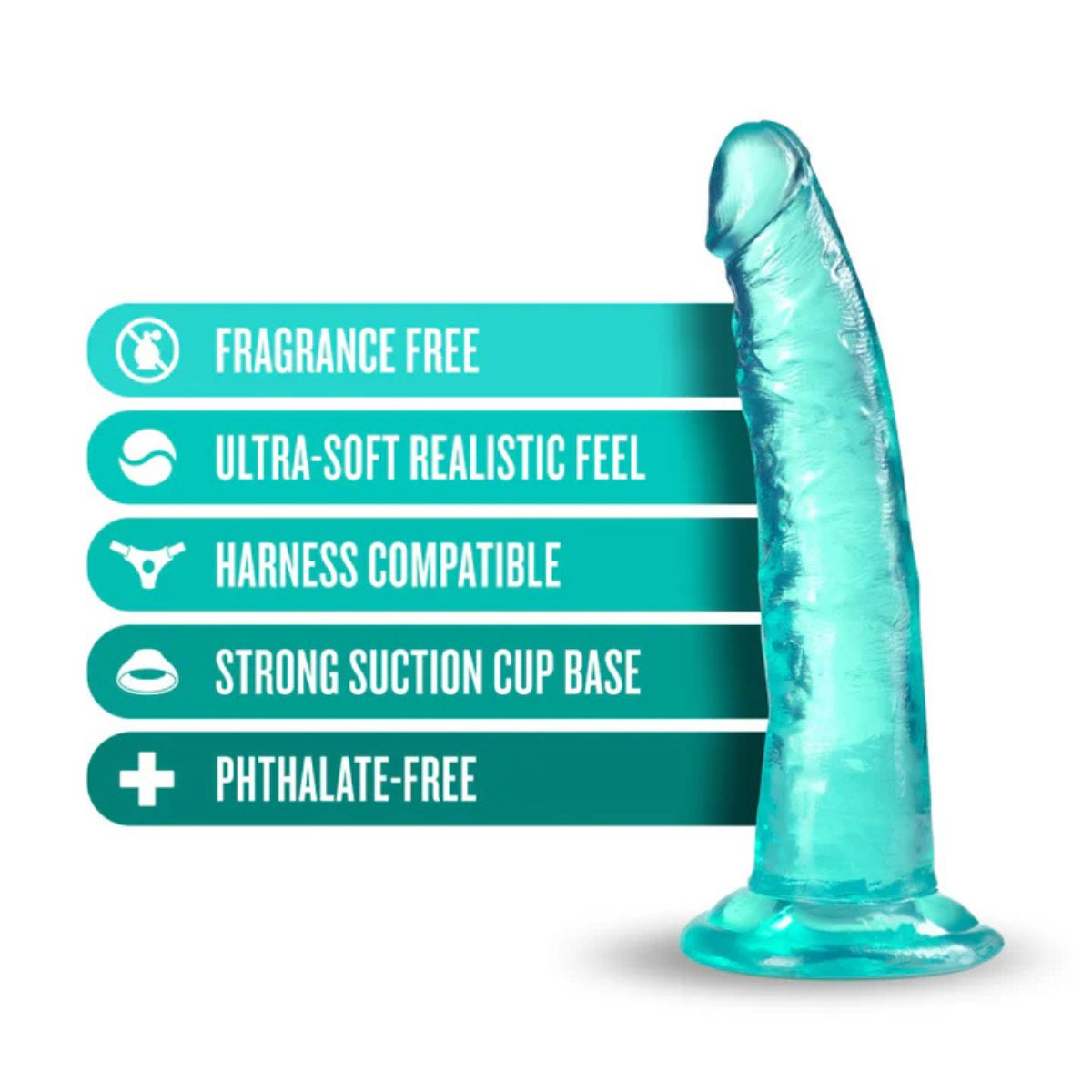 Dildo realista Lust N' Thrust 4 19 cm - Blush - Imagen 3 | La Juguetería de Adultos