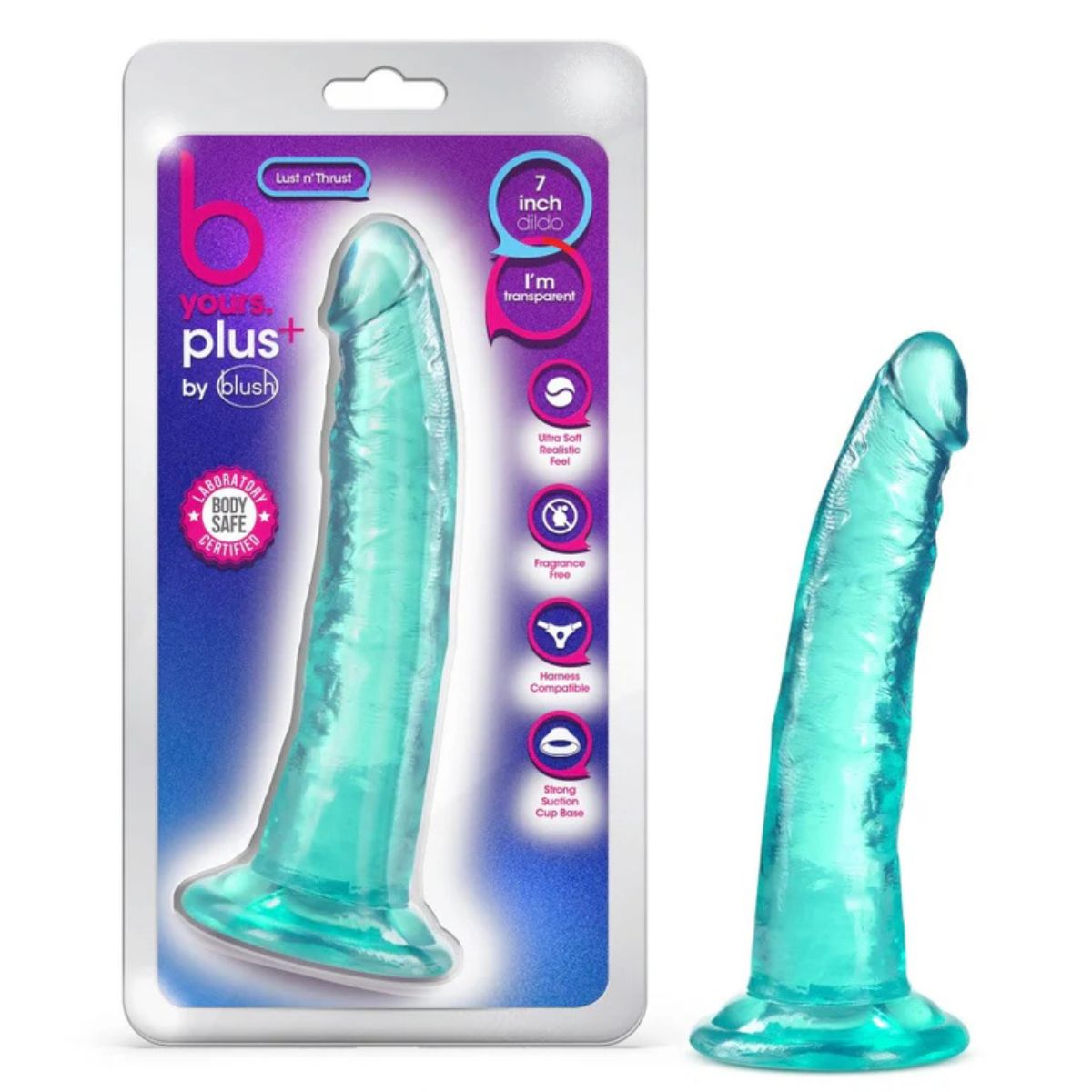 Dildo realista Lust N' Thrust 4 19 cm - Blush - Imagen 4 | La Juguetería de Adultos