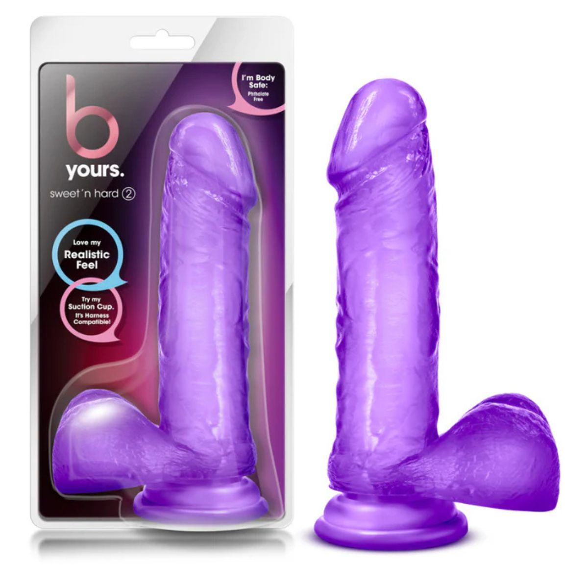 Dildo realista Sweet N' Hard 2 19 cm - Blush - Imagen 5 | La Juguetería de Adultos