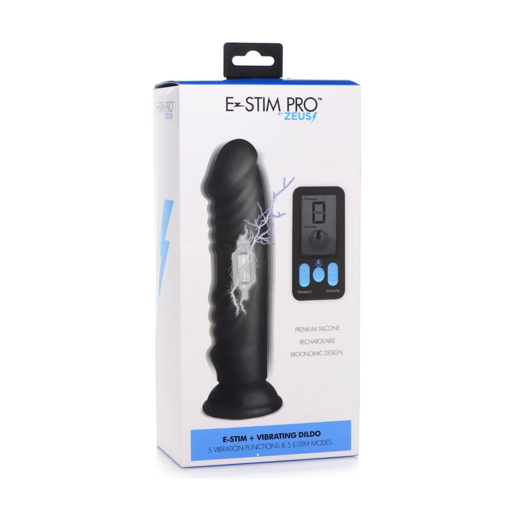 Dildo vibrador con electro-estimulación E-Stim Pro Zeuz - Imagen 2 | La Juguetería de Adultos