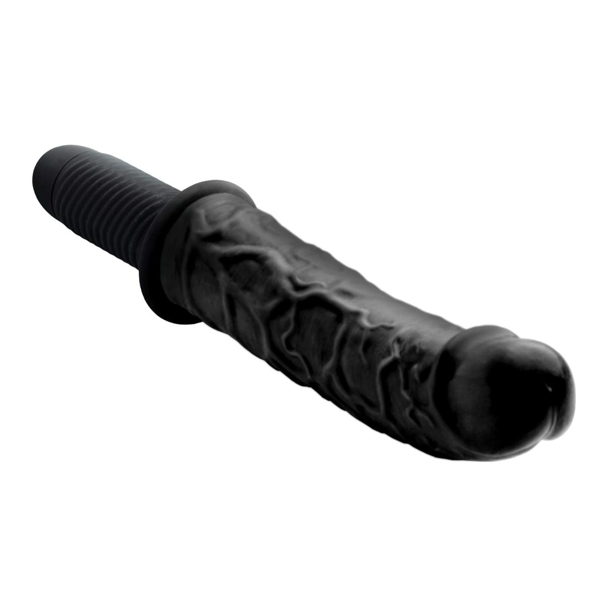 Dildo vibrador Dicktator Giant Dildo Thruster Black 22 cm | La Juguetería de Adultos