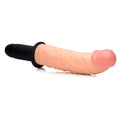 Dildo vibrador Dicktator Giant Dildo Thruster Flesh 22 cm | La Juguetería de Adultos