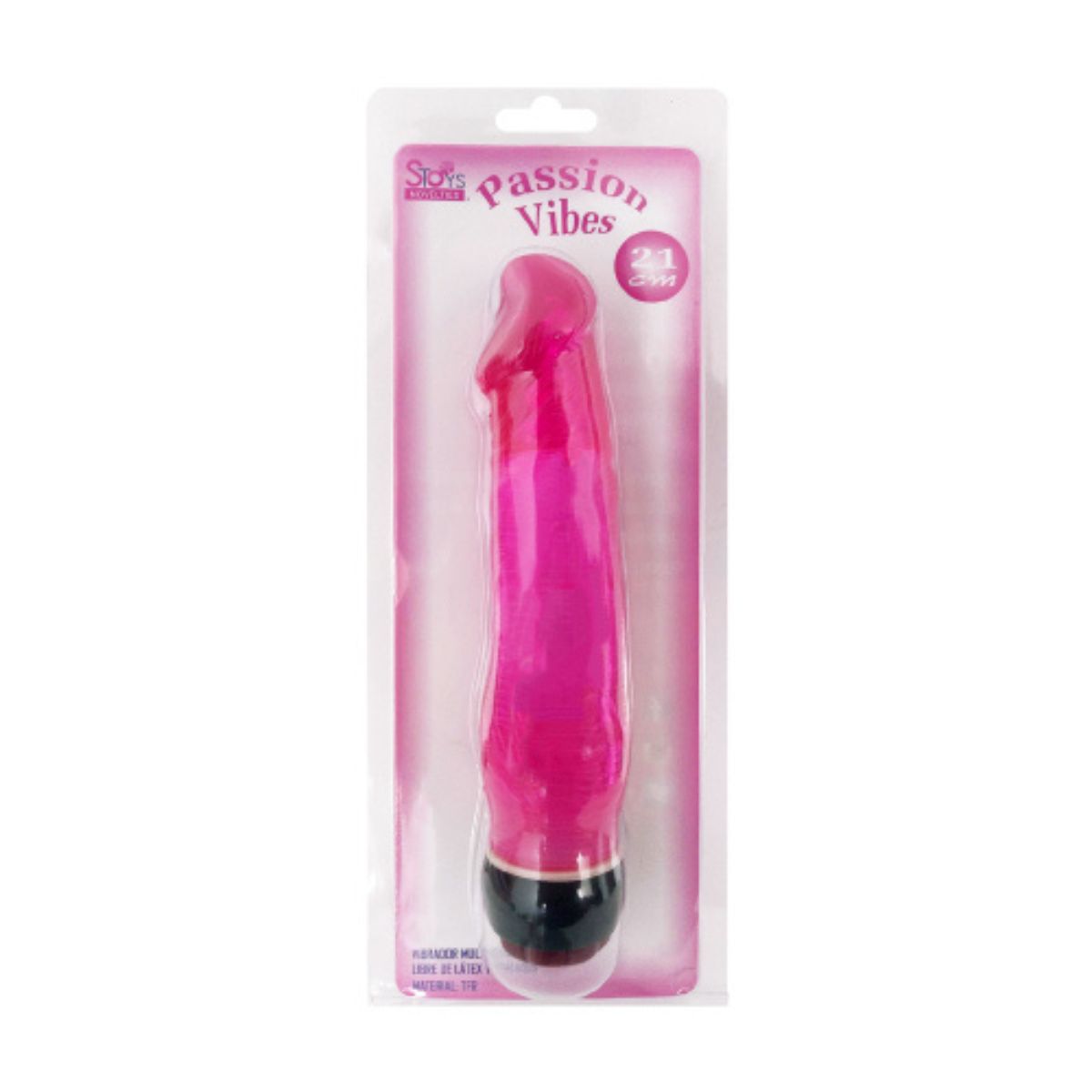 Dildo vibrador Passion Vibes 21 cm - Imagen 3 | La Juguetería de Adultos