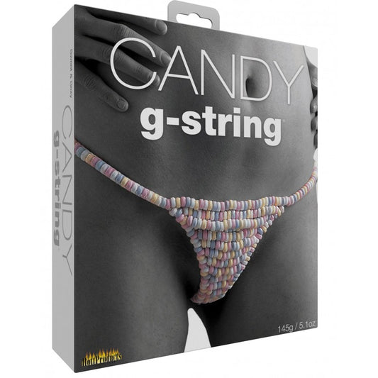 Tanga Comestible Candy G-String | Multicolor y Multisabor