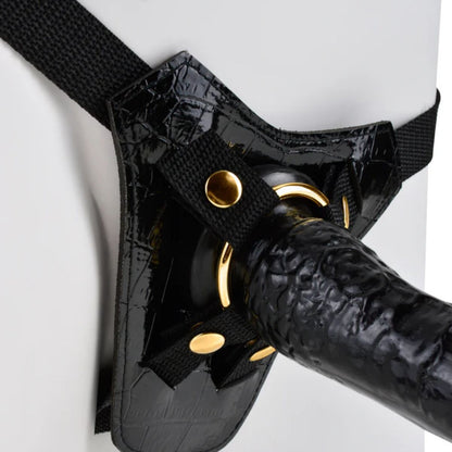 Fetish Fantasy Gold Designer Strap-on Black