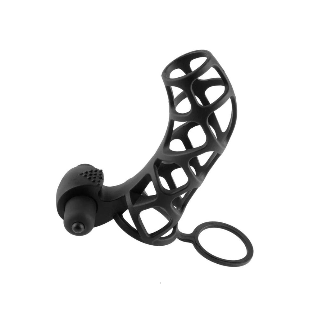 Funda de red Extreme Fantasy X-Tensions con bala vibradora - Pipedream - Imagen 3 | La Juguetería de Adultos