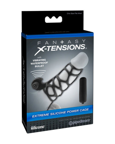 Funda de red Extreme Fantasy X-Tensions con bala vibradora