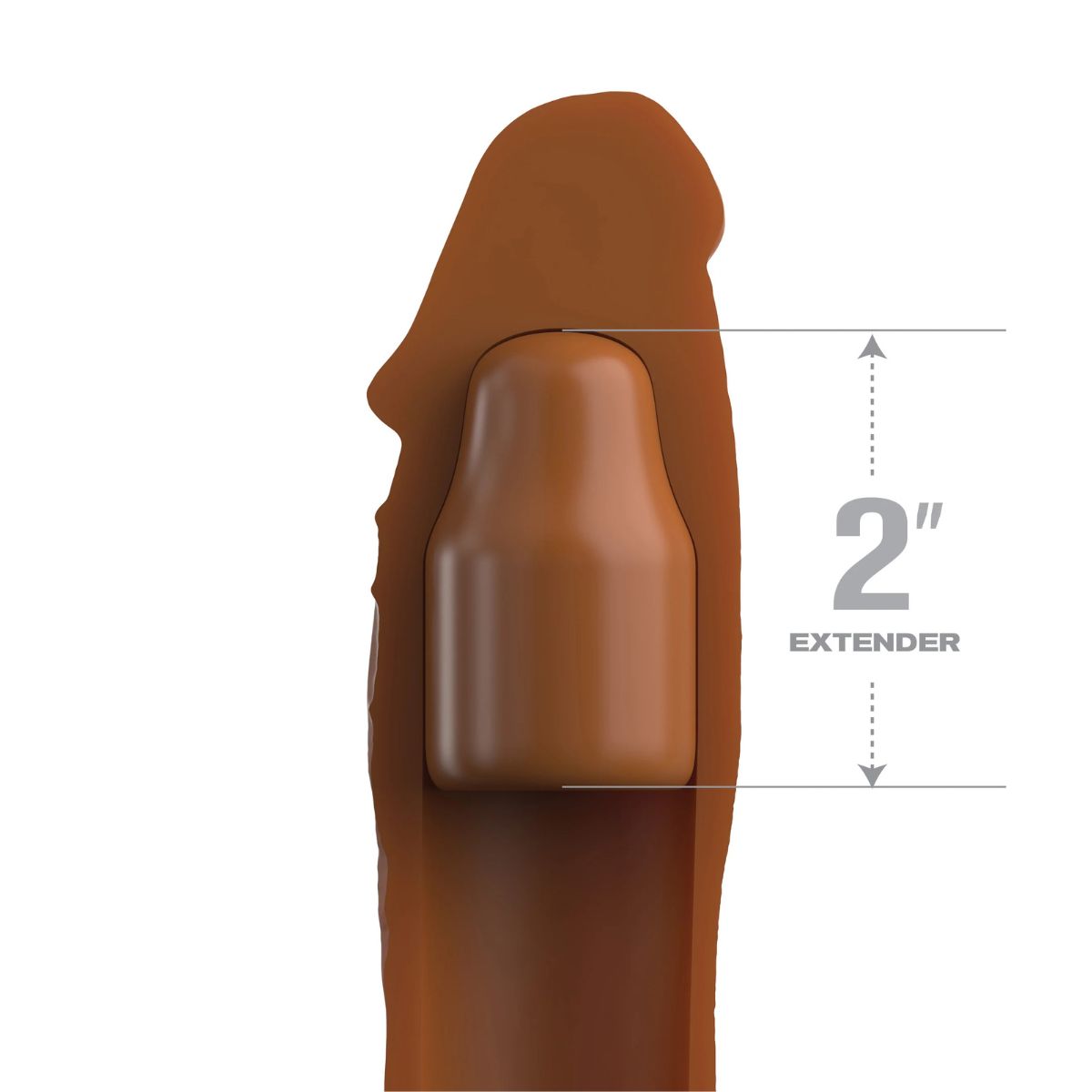 Funda para pene 2" Fantasy X-Tensions Elite - Pipedream - Imagen 2 | La Juguetería de Adultos