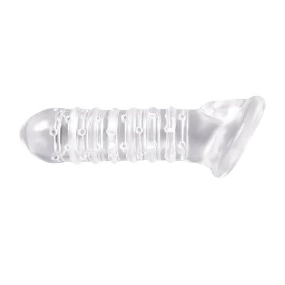 Comprar funda Ribbed Sleeve Renegade Clear para agrandar el pene 