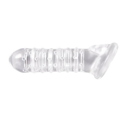 Comprar funda Ribbed Sleeve Renegade Clear para agrandar el pene 