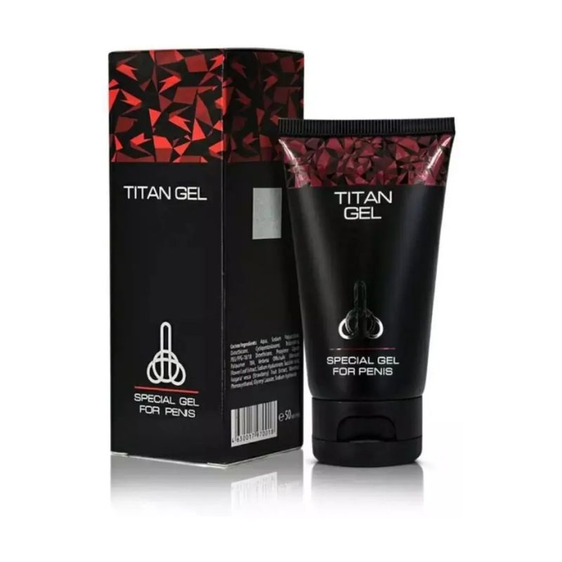 Gel Lubricante Estimulante Masculino Titan